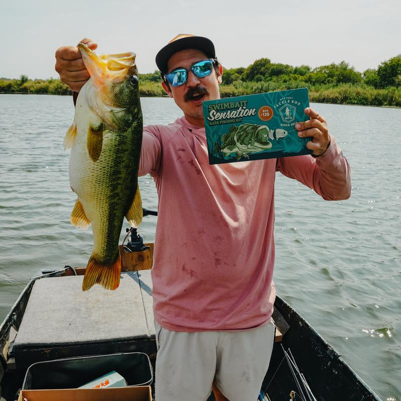Swimbait Sensation Bass Fishing Kit