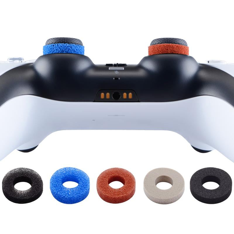 Playvital 3 Pairs Silicone Bufferings Aim Assist Target Motion Control Precision Rings for PS5, for PS4, for Xbox Series X/S, Xbox One, Xbox 360, for Nintendo Switch Pro, for Nintendo Switch Pro 2, for Steam Deck - 3 Different Strengths
