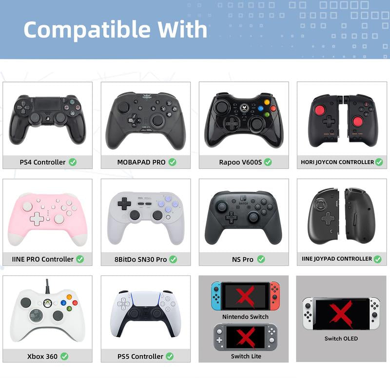 Geekshare Skull Thumb Grip Caps for PS5/NS PRO Professional Thumbsticks