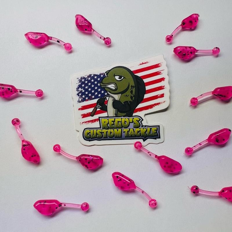 Rego'S Mystery Panfish Box 300 Baits+ - Fishing Lure Set Soft Plastic Crappie Jig Fishinghook Xmas Surprise Freshwater Fish Hooks Fishing Gift