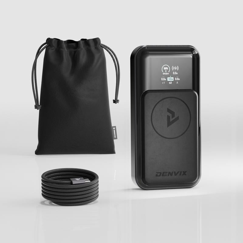 Powerx Power Bank, 250W 4-In-1 25,000Mah Laptop Portable Charger (91.25Wh) with Magnetic Wireless Charging for Smartphone, Samsung, Macbook, DJI, Airpods and More.