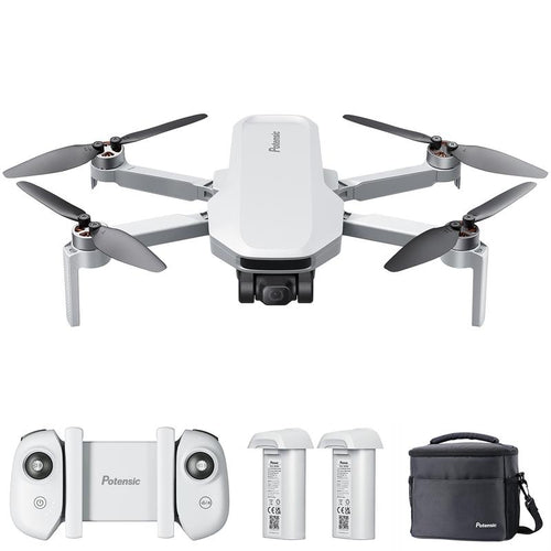 Potensic ATOM SE Sub 250G Foldable GPS Drone with 4K HD EIS Camera, 62 Mins Flight, 4KM FPV Transmission, Brushless Motor, Max Speed 16M/S, Auto Return, Lightweight and Folding Drone for Adults, Beginner