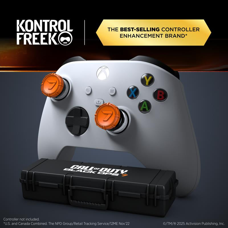 Kontrolfreek Call of Duty: Black Ops 7 Aim Boost Kit | Collector’S Edition for Xbox One & Xbox Series X Controller | Orange and Black