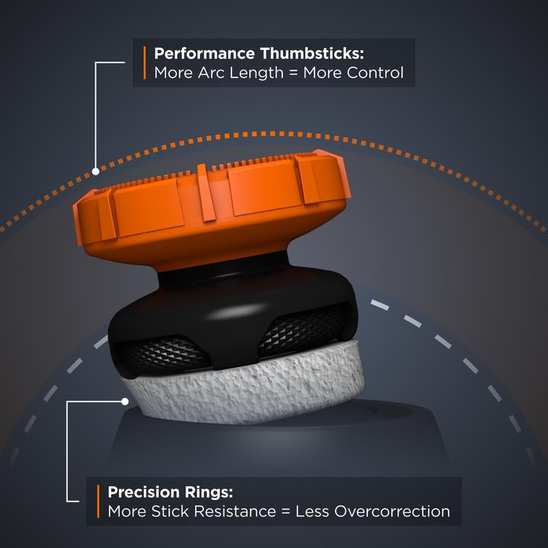 Kontrolfreek Call of Duty: Black Ops 7 Aim Boost Kit | Collector’S Edition for Xbox One & Xbox Series X Controller | Orange and Black