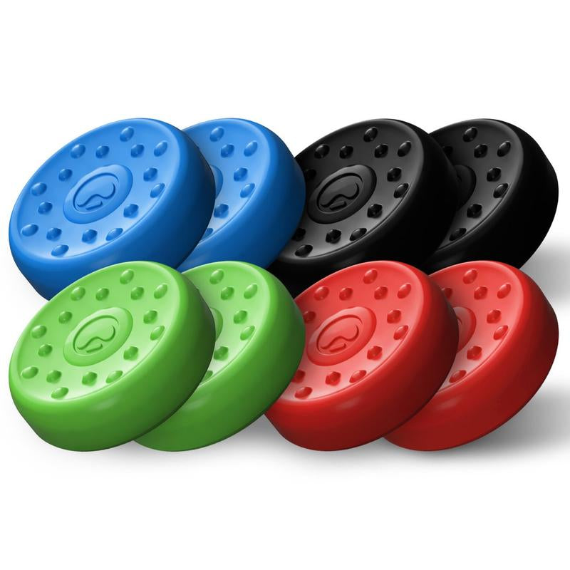 Kontrolfreek C | Universal Edition for Nintendo Switch Pro, Playstation 4 (PS4), Playstation 5 (PS5), Xbox One & Xbox Series X Controller | 8-Pack | Blue/Green/Red/Black