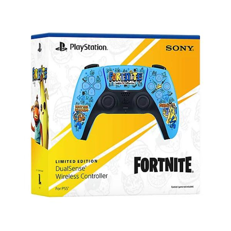 Sony Dualsense Wireless Controller Limited Edition Fortnite for Playstation Officially Licensed Gaming Accessory with Wireless Connectivity