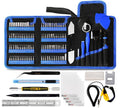 Kaisi 136-In-1 Professional Precision Repair Tools 111 Screwdriver Magnetic Bits Tool Set with Tweezer Man Tools for Laptop Phone PC Tablet Computer PS5 Xbox Console Eyeglasses Repair Springtok Hardware