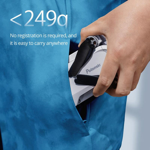 Potensic ATOM SE Sub 250G Foldable GPS Drone with 4K HD EIS Camera, 62 Mins Flight, 4KM FPV Transmission, Brushless Motor, Max Speed 16M/S, Auto Return, Lightweight and Folding Drone for Adults, Beginner